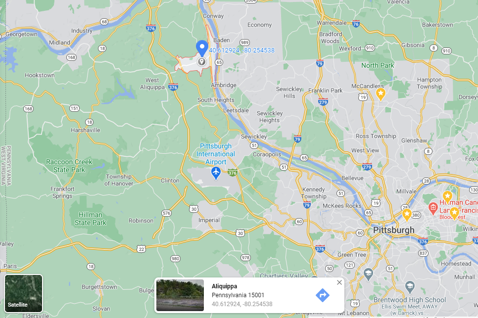 Google-map-shows-Quip on Ohio River
